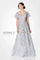 Mother of the Bride Dresses A Line Long Mother of the Bride Formal Dress Dusty Blue/Silver
