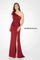Formal Dresses Long Slit Formal Evening Beaded Dress Wine