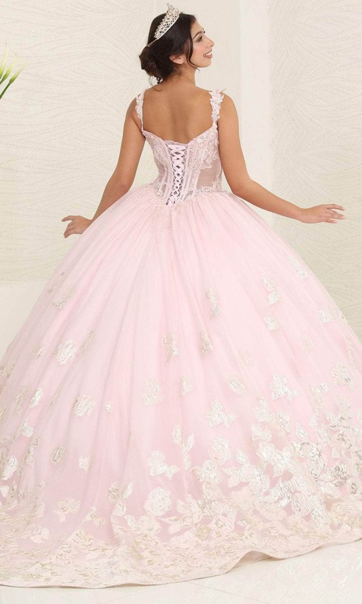 Sweetheart Floor-Length Tulle Quinceañera Ball Gown May Queen LK256