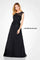 Mother of the Bride Dresses Long Mother of the Bride Beaded Formal Dress Black