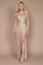 Prom Dresses Long Formal Fitted Sequin Prom Dress Gold