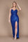 Prom Dresses Long Formal Fitted Sequin Prom Dress Royal Blue