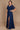 Dylan & Davids Short Sleeve Chiffon Formal Dress Navy