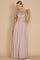 Formal Dresses Short Sleeve Mother of the Bride Formal Dress Mocha