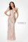 Mother of the BrideDresses Long Formal Mother of the Bride Beaded Evening Dress Stone