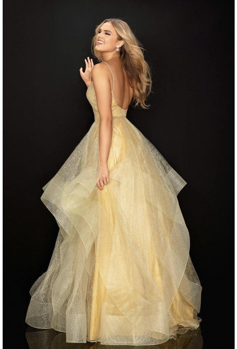 Terani Couture 2011P1213 Long Tulle Prom Dress