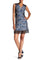 Cocktail Dresses Short Floral Cocktail Mini Dress Dark Ozone