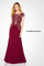 Mother of the Bride Dresses Long Mother of the Bride A Line Lace Formal Dress Wine/Gold