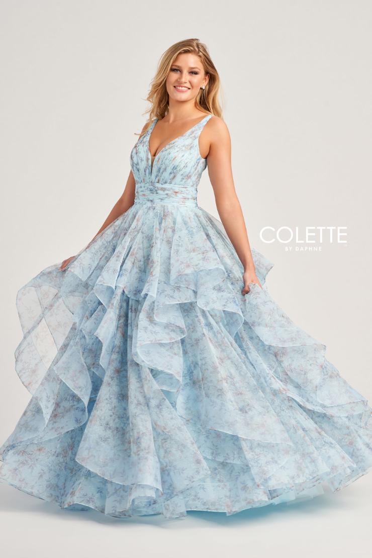 Purple A-Line Ruffle Glitter Long Prom Dress With Split