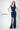 Formal Dresses Fitted Slit Long Formal Evening Dress Navy Blue