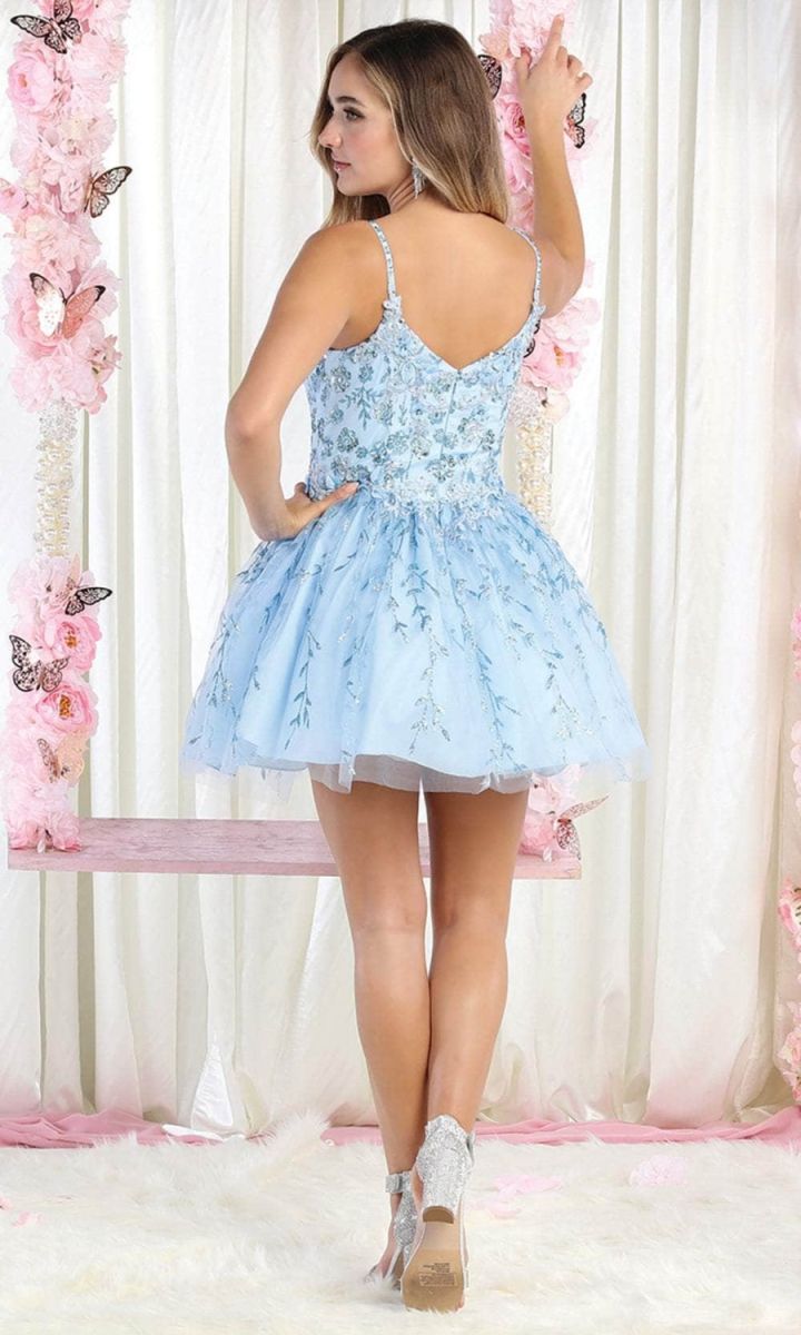 Sweetheart Mini/Short Tulle Prom A-Line May Queen 1891