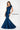 Formal Dresses Formal Long Pleated Evening Dress Navy Blue
