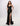 Prom Dresses Fitted Slit Formal Long Prom Dress Black