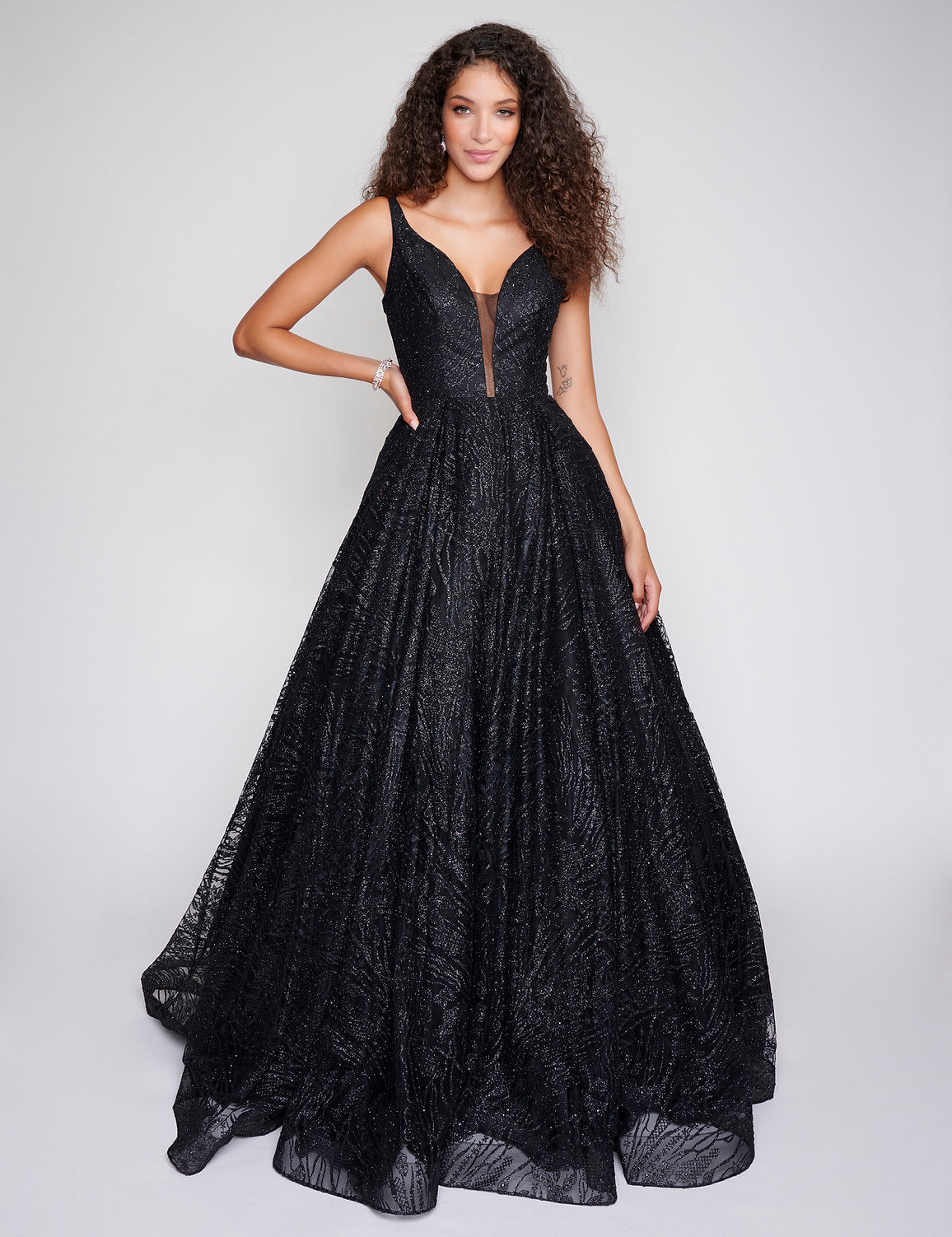 Nina Canacci 8220 Formal Ball Gown Long Prom Dress