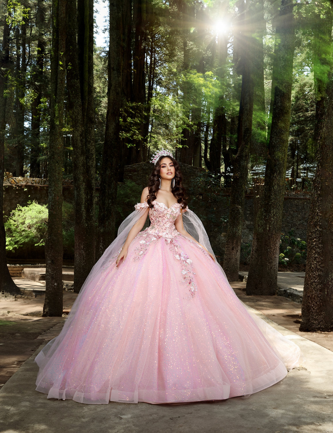 Nina Canacci Q114 Long Ball Gown Sweet 16 Quinceanera Dress