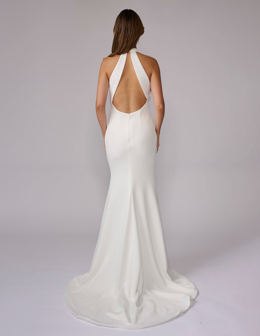 Wedding Dresses Long Mermaid Bridal Wedding Dress Nina Canacci 2464 Ivory
