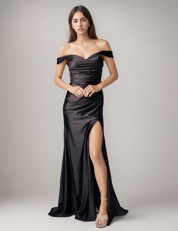 Long Formal Slit Prom Dress Nina Canacci 4456
