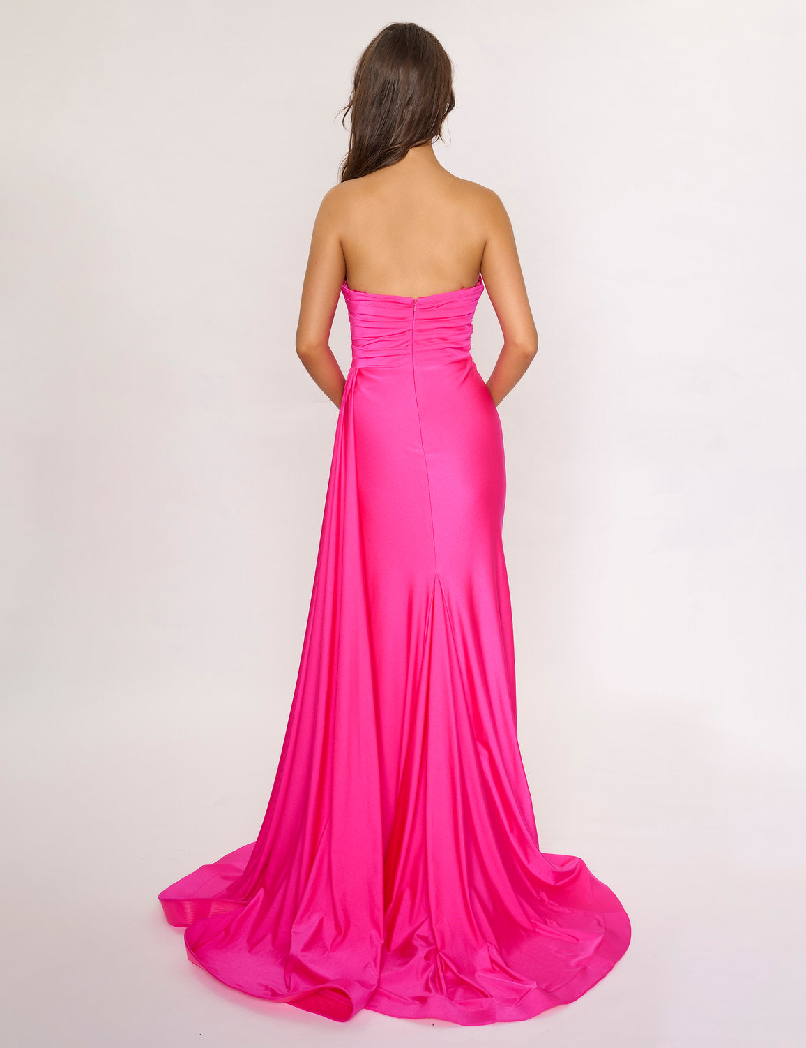 Nina Canacci 6686 Prom Long Pleated Formal Evening Dress