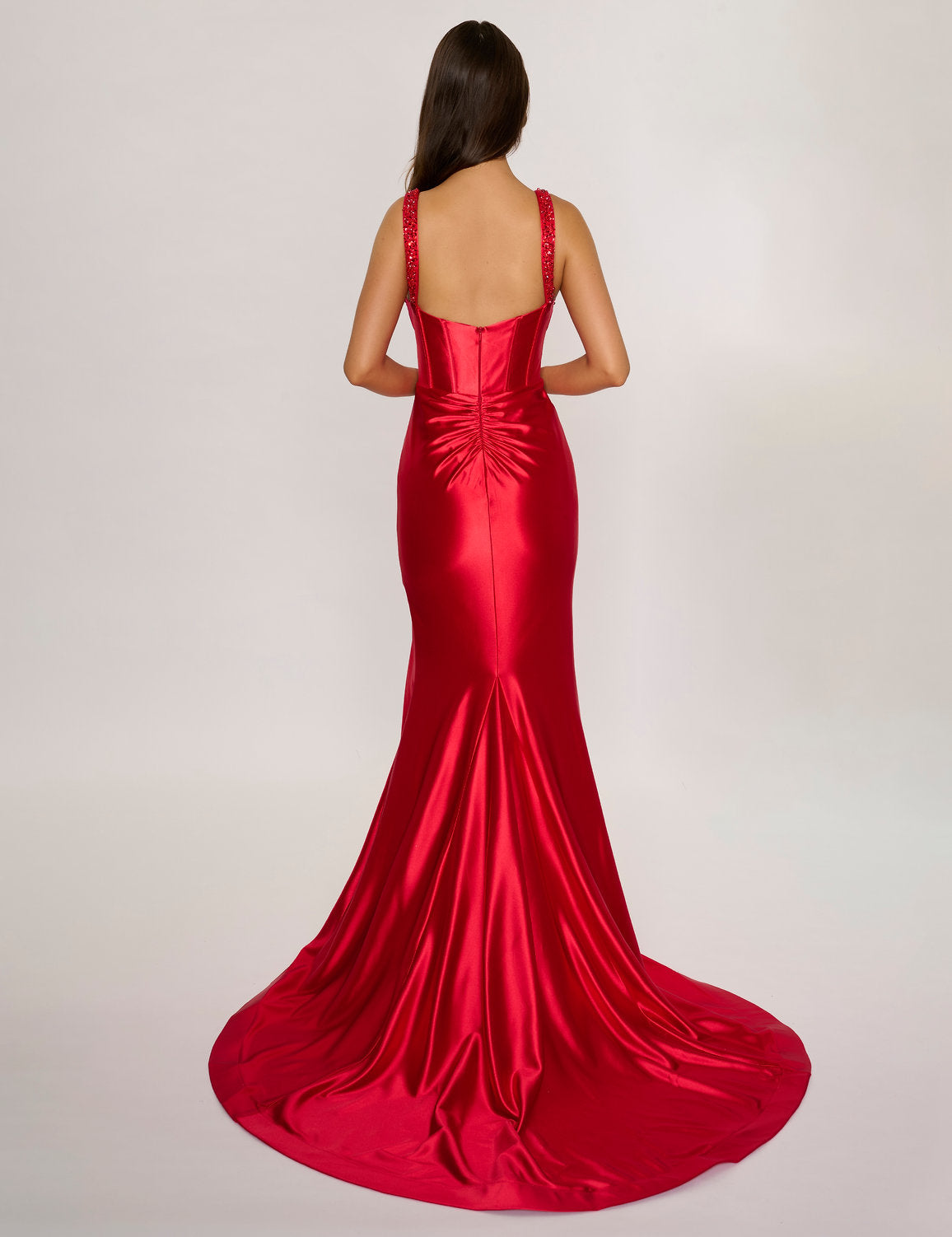 Nina Canacci 3271 Fitted Long Mermaid Formal Prom Dress