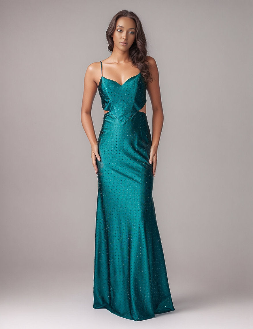Prom Dresses Formal Long Sequin Prom Dress Nina Canacci 1612 Emerald