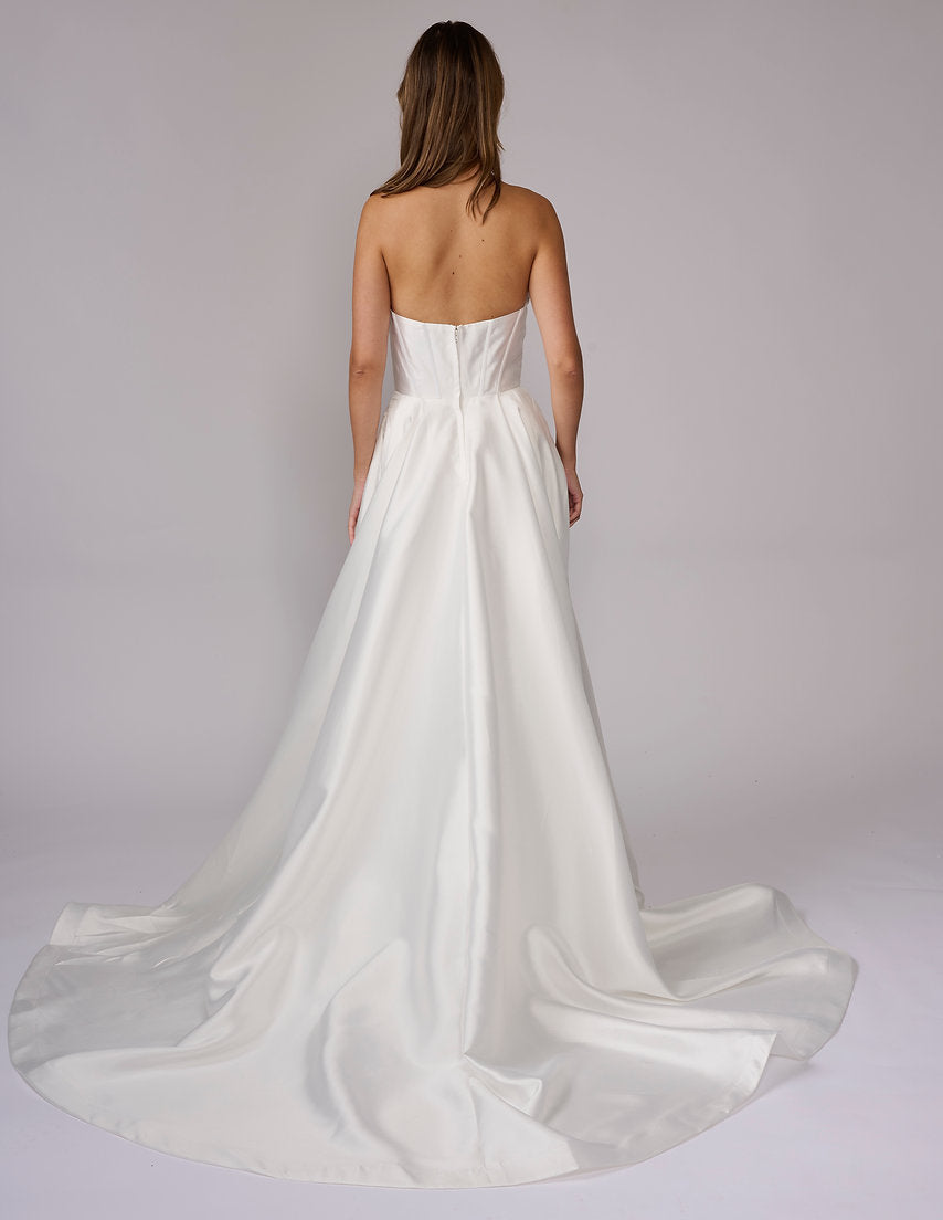 Wedding Dresses Long A Line Wedding Bridal Gown Nina Canacci 6721 Ivory