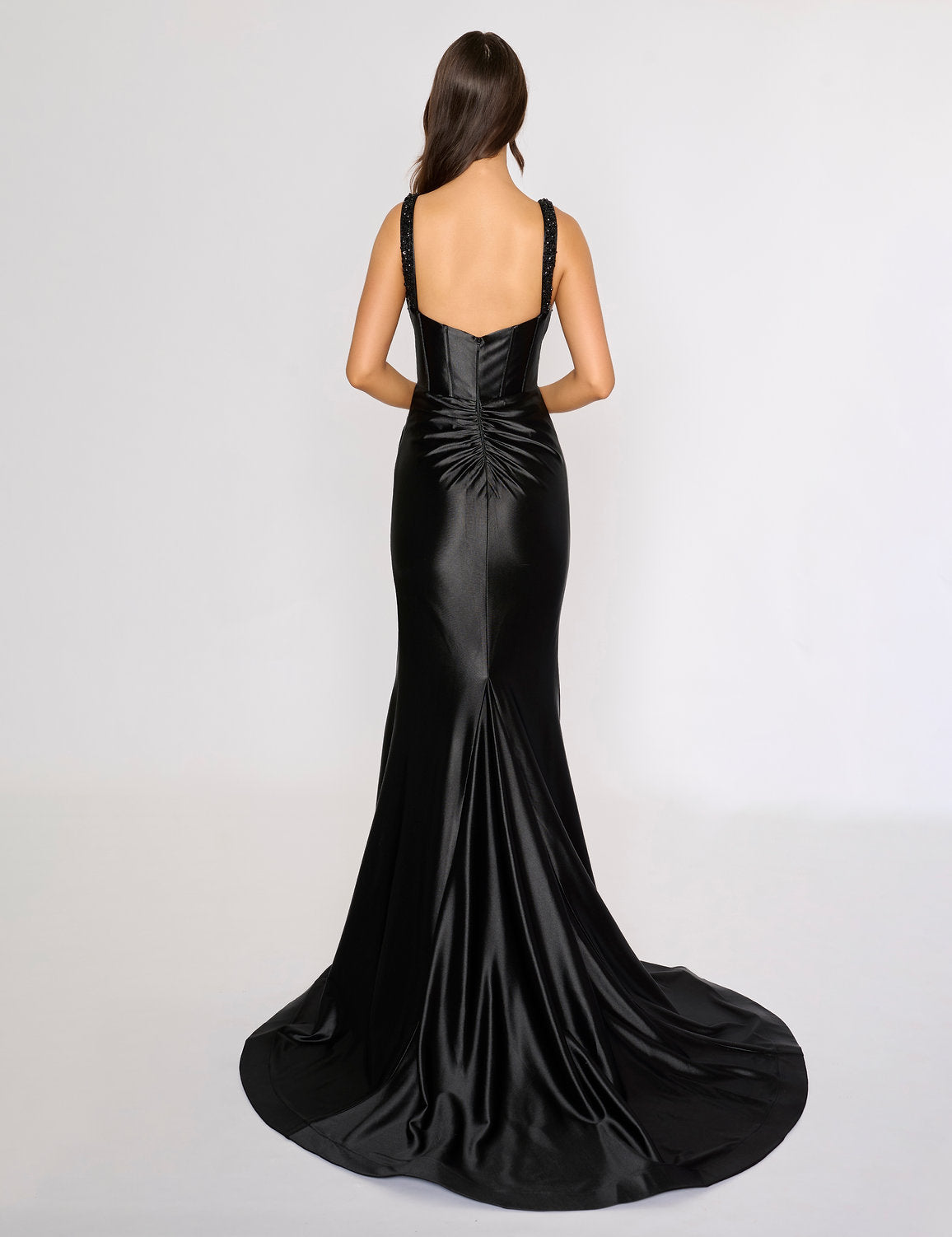 Nina Canacci 3271 Fitted Long Mermaid Formal Prom Dress