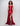 Prom Dresses Formal Long Slit Prom Metallic Dress Burgundy