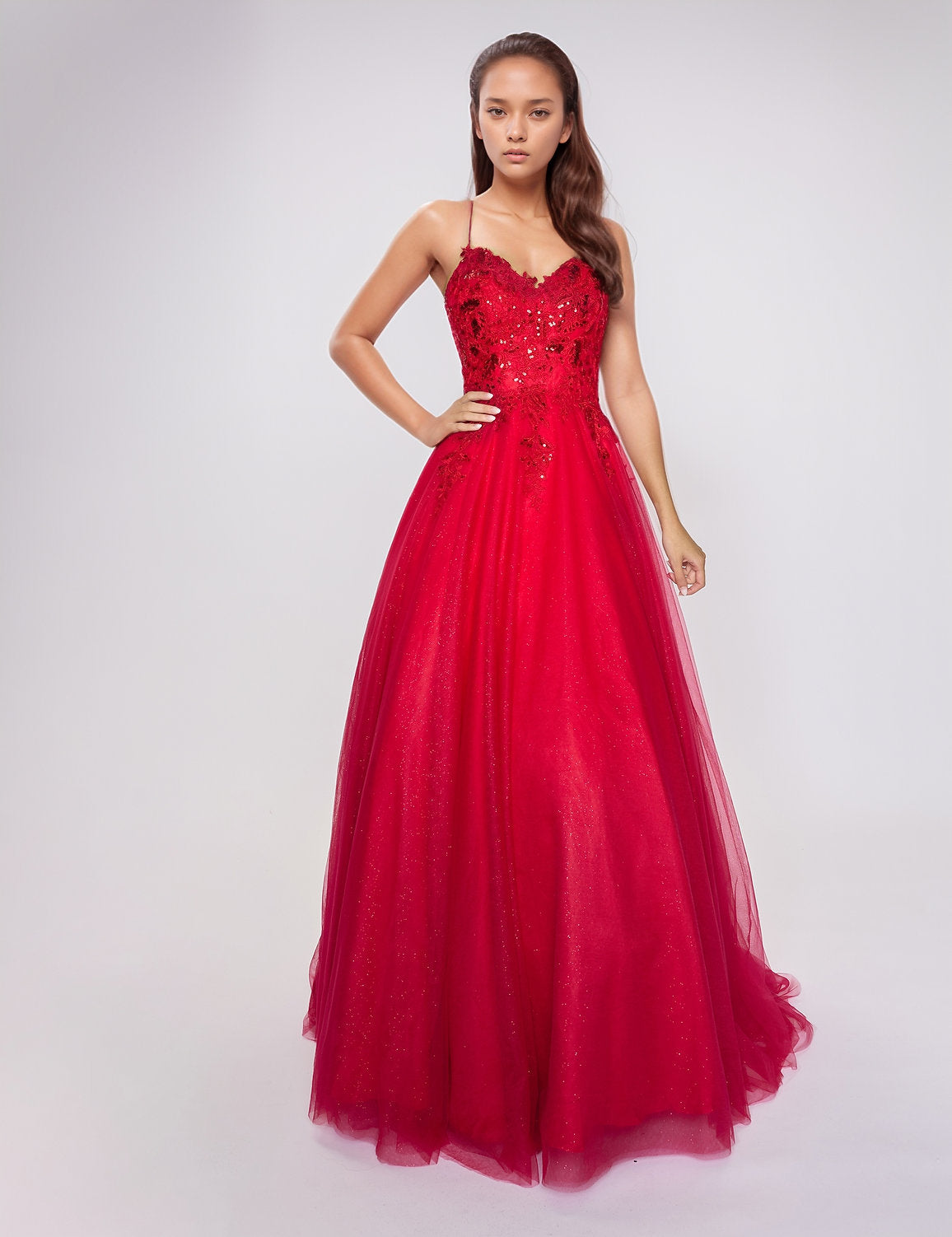 Nina Canacci 6624 Formal Long A Line Prom Dress