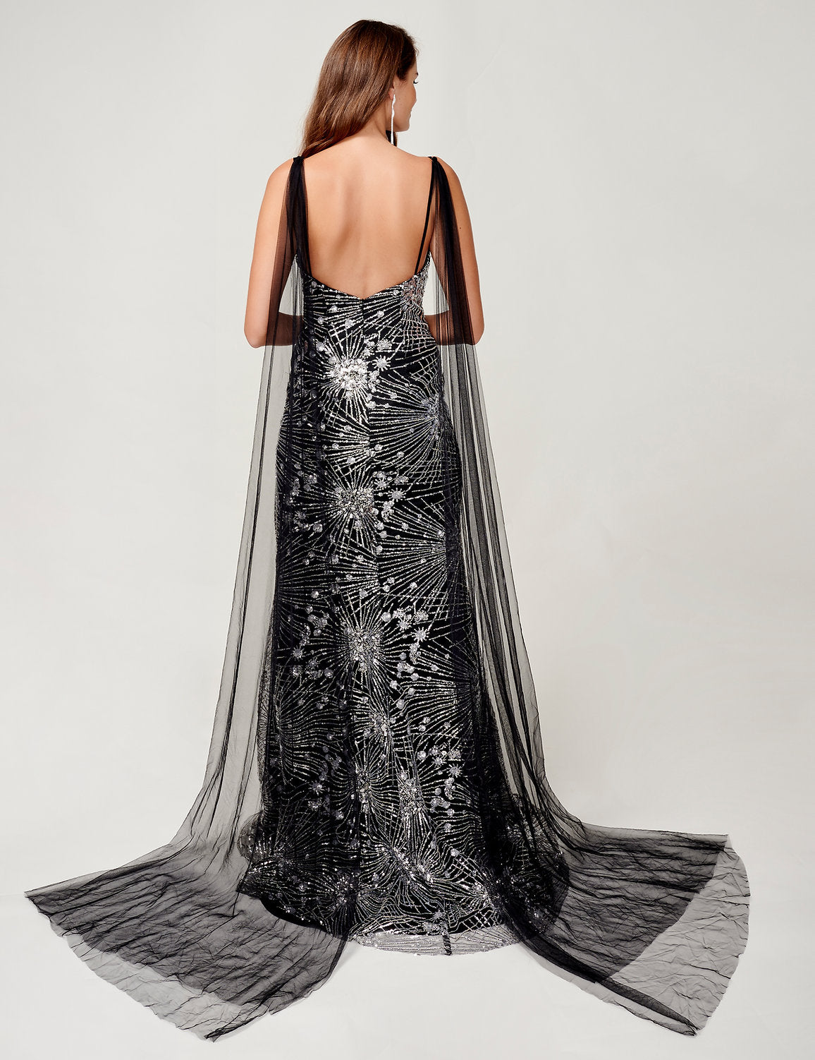 Nina Canacci 9154 Formal Long Slit Prom Dress