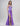 Prom Dresses Fitted Long Prom Formal Slit Dress Purple