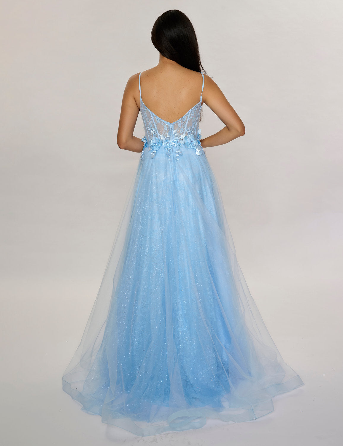 Nina Canacci 3268 Formal Long Glitter Prom Dress