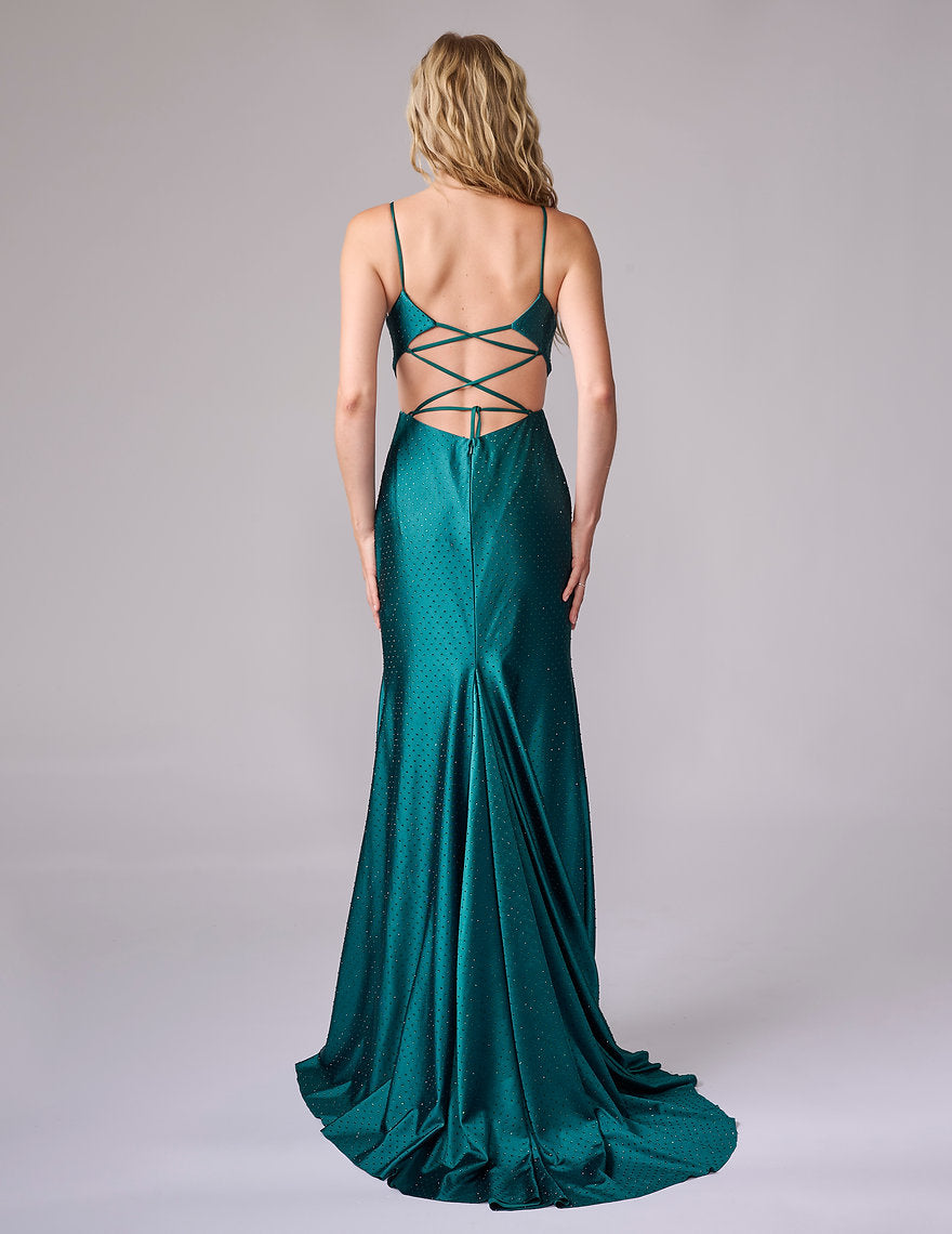Prom Dresses Formal Long Sequin Prom Dress Nina Canacci 1612 Emerald