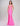 Prom Dresses Fitted Long Prom Formal Slit Dress Hot Pink