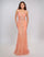 Prom Dresses Fitted Long Prom Formal Dress Orange