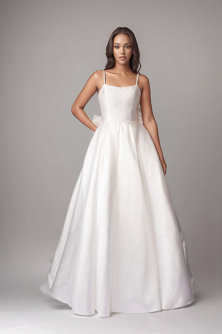 Wedding Dresses Bridal Long Ball Gown Wedding Dress Nina Canacci 3279 Ivory
