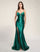 Prom Dresses Pleated Long Formal Prom Dress Green