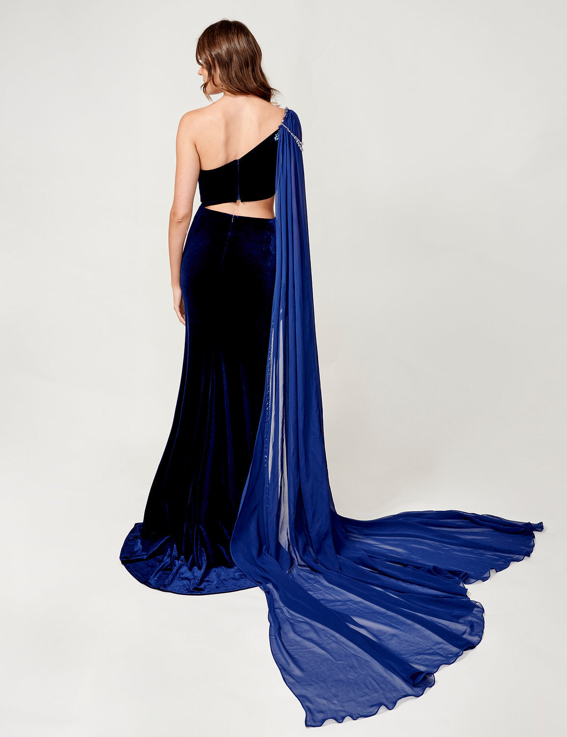 Nina Canacci 8234 Fitted Slit Prom Long Formal Dress