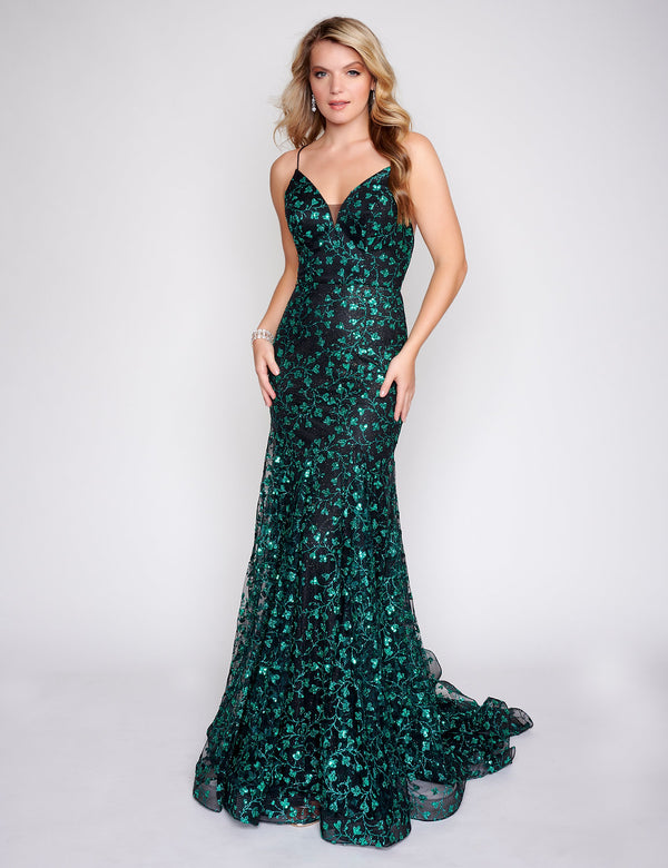 Nina Canacci 8210 Long Formal Prom Mermaid Dress
