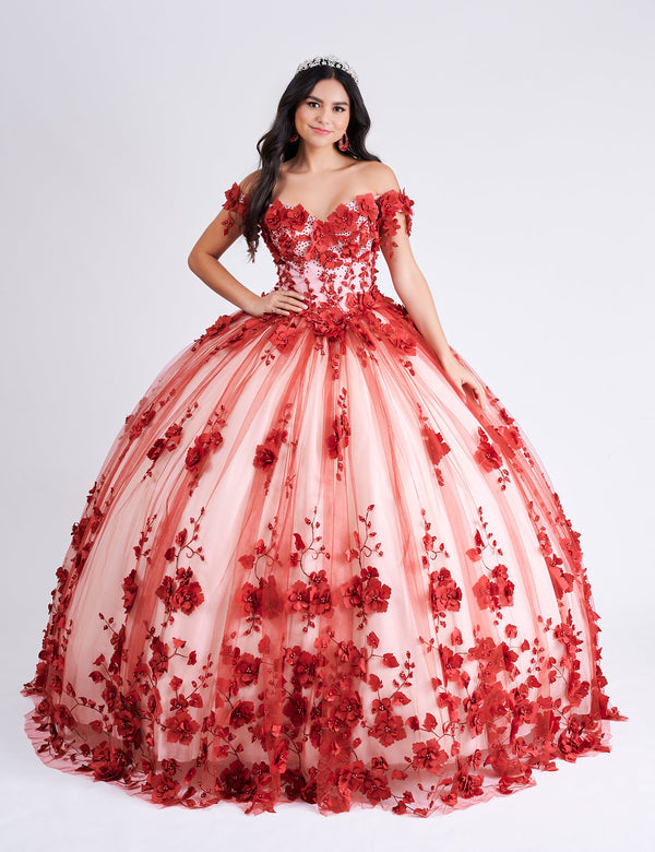 Nina Canacci Q102 Sweet 16 Long Ball Gown Quinceanera Dress