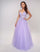 Prom Dresses Formal Long Prom A Line Dress Lilac
