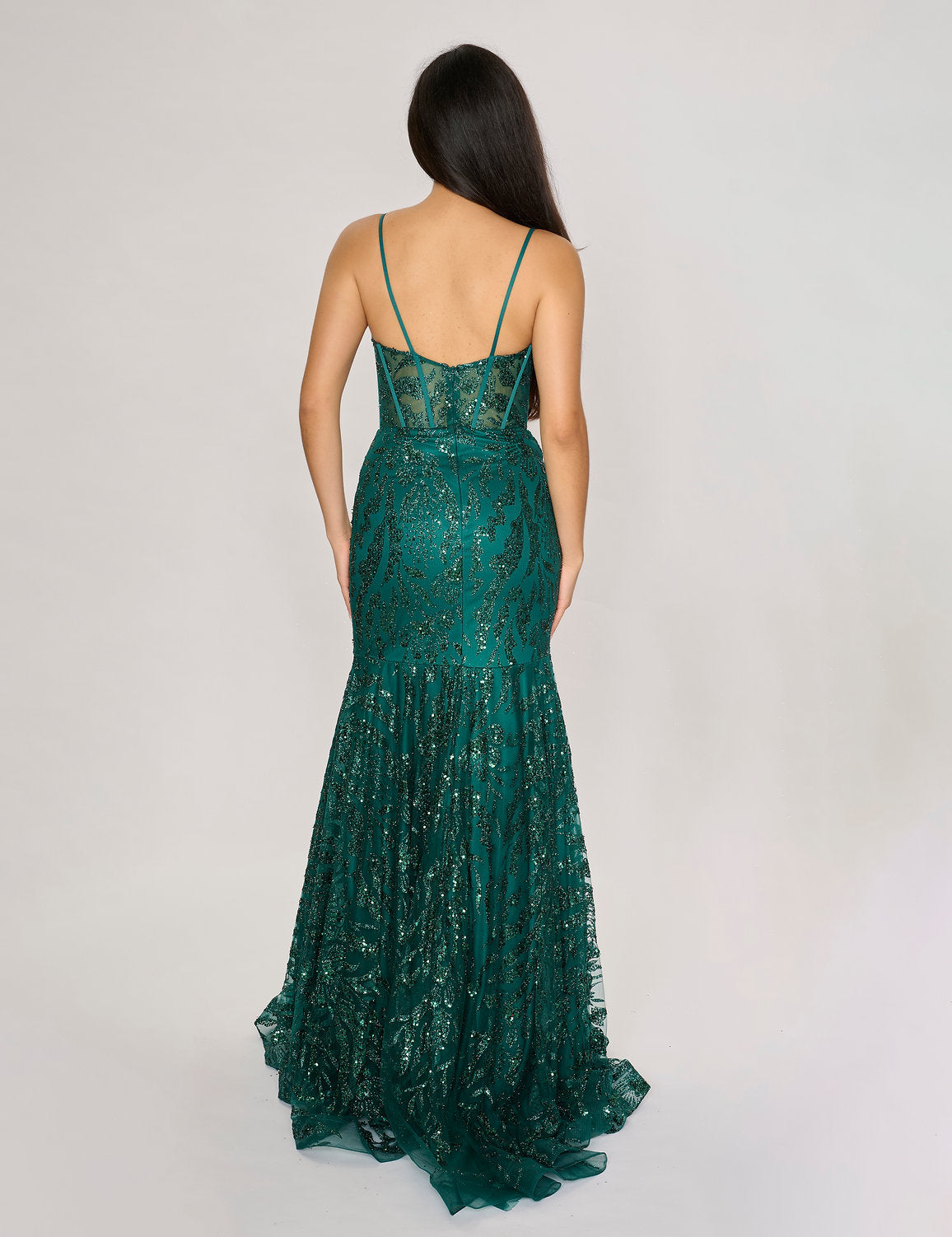 Nina Canacci 3277 Long Mermaid Prom Formal Dress