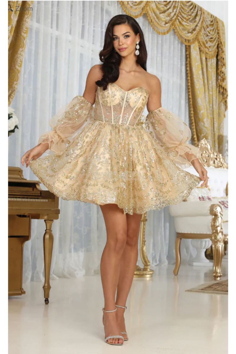 Sweetheart Mini/Short Tulle Cocktail A-Line May Queen 2041