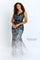 Formal Dresses Long Lace evening Formal Dress Black/White