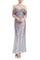 Prom Dresses Long Sequin Dress Pewter
