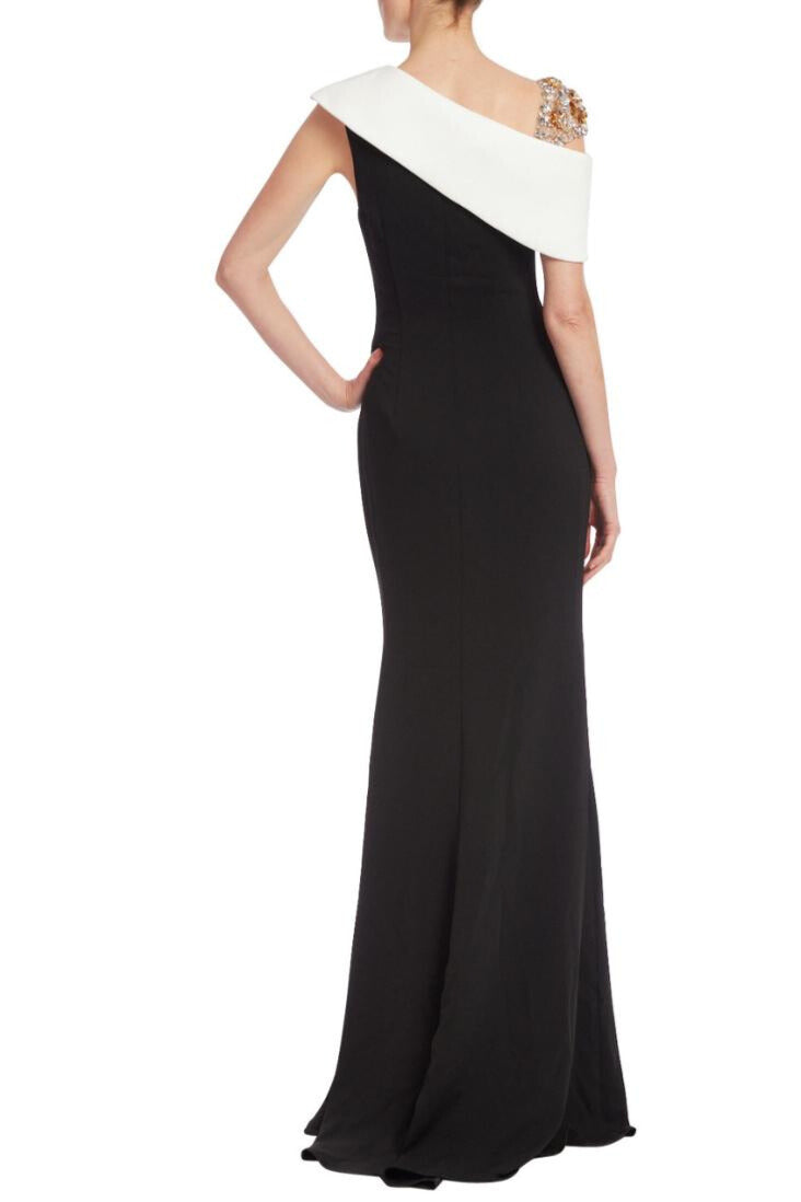 Badgley Mischka EG4054 Formal Long Fitted Evening Dress