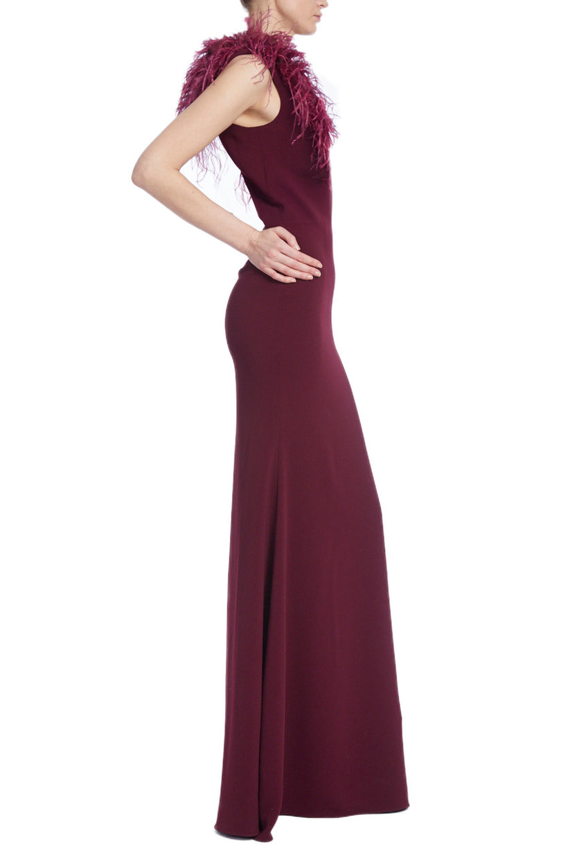 Badgley Mischka EG4055 Formal Long Fitted Evening Prom Dress