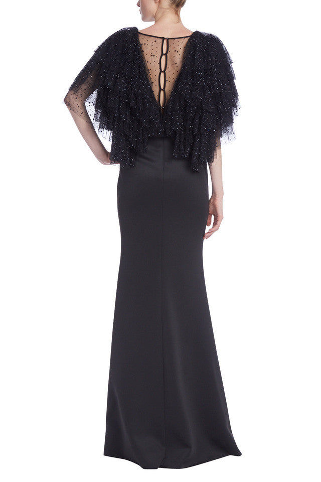 Badgley Mischka EG4104 Long Formal Fitted Evening Dress