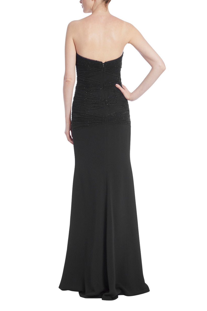 Badgley Mischka EG4142 Long Formal Fitted Prom Dress