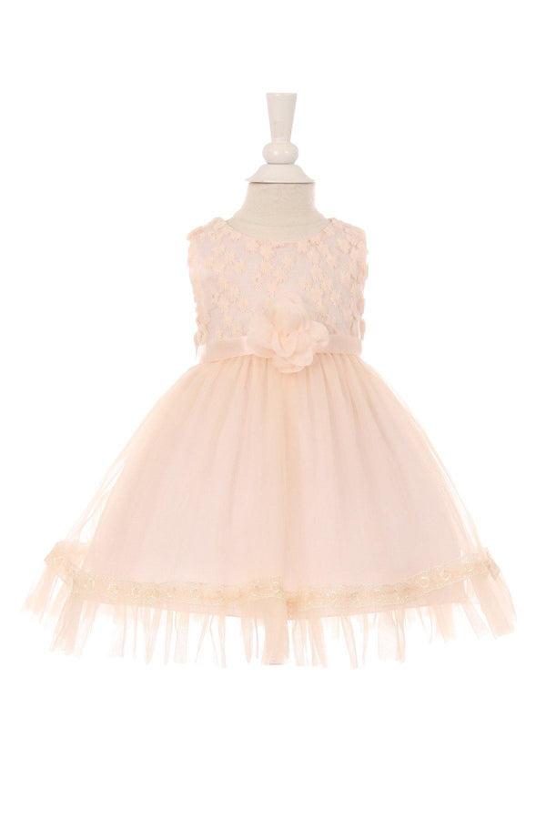 Elegant Sleeveless Lace Baby Dress Flower Girls