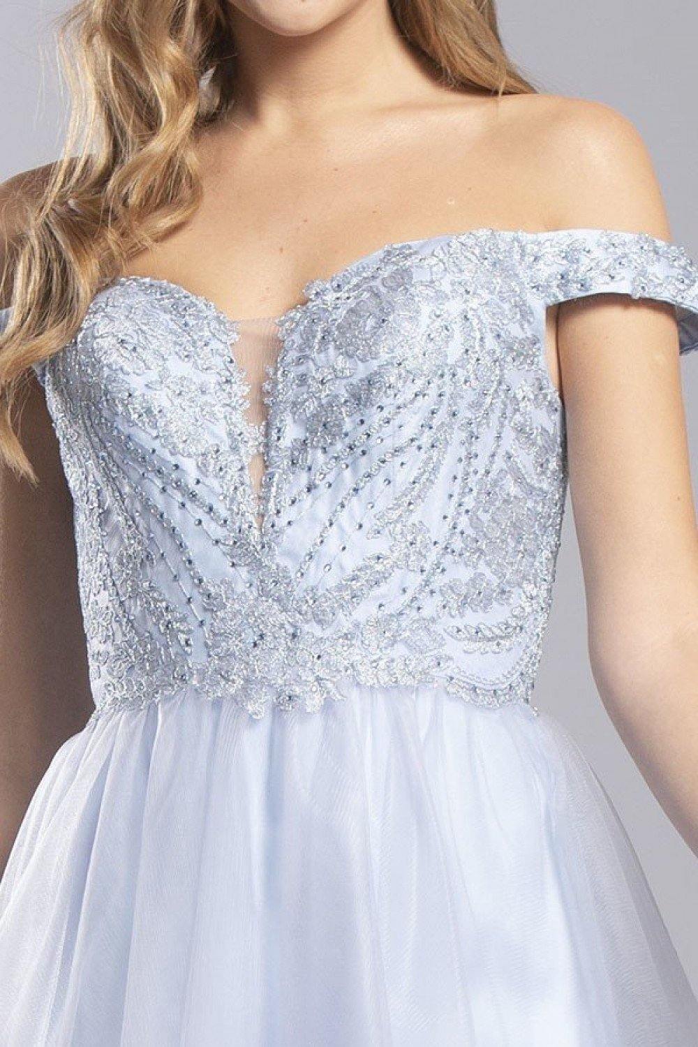 Embellished Homecoming Short Dress